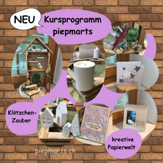 Kursprogramm piepmarts.ch